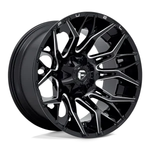 Fuel – D769 TWITCH – Black – 22″x12″ -44mm – Summer Wheels – D76922208247